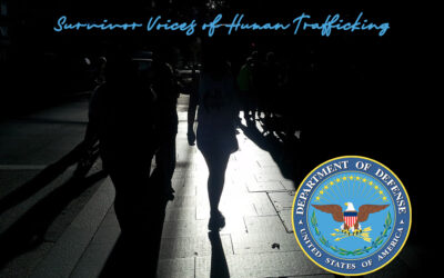 Elam Featured in United States DoD Series “Survivor Voices of Human Trafficking”